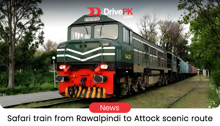 Upgraded Safari Train Rawalpindi to Attock Khurd 2026-  Pakistan Railways Sunday Service