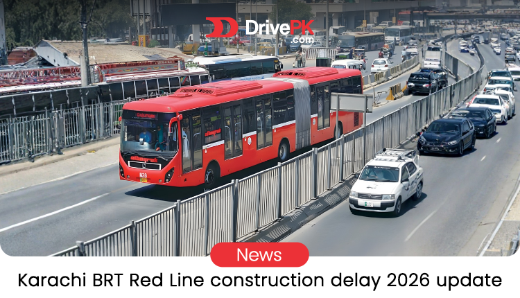 Karachi BRT Red Line Work Slows Again: Delays on Mosamiyat-Numaish and Hasan Square-Nipa Sections