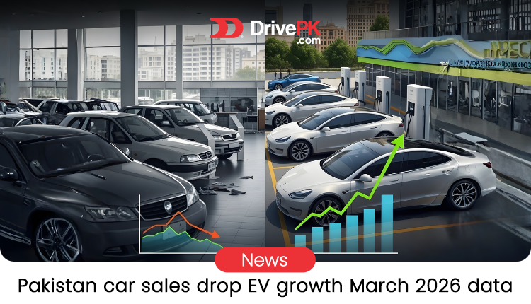 Pakistan Auto Sales March 2026: Petrol Cars Drop 9% But EVs Jump 61%