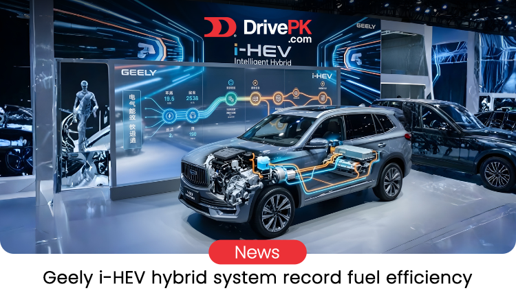 Geely i-HEV Hybrid System: Record 2.22L/100km Efficiency Challenges Toyota