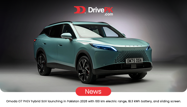 Omoda O7 PHEV Launch in Pakistan 2026: Specs, Features & Competitors