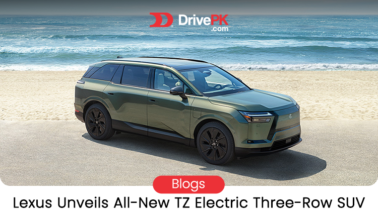 Lexus TZ Unveiled: First All-Electric Three-Row Luxury SUV with Driving Lounge Concept