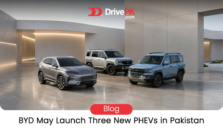BYD Brings Three Plug-In Hybrid SUVs to Pakistan  Denza B5, B8, and Sealion 6 in the Mix