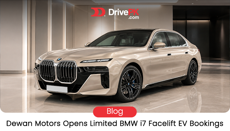 BMW i7 LCI Bookings Open in Pakistan: Updated Electric Luxury Sedan via Dewan Motors