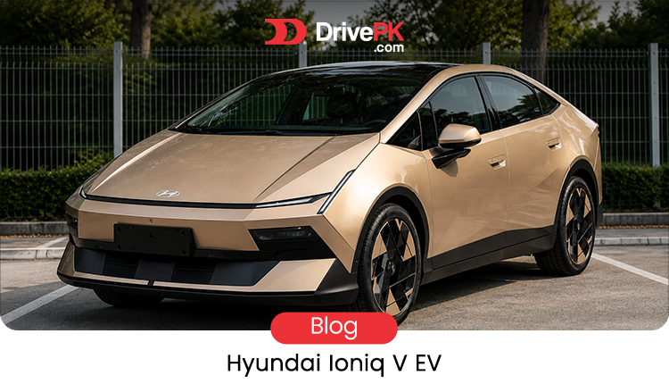 Hyundai Ioniq V Revealed in China: Sleek 4.9m EV Sedan with 600km+ Range and 27-Inch Screen