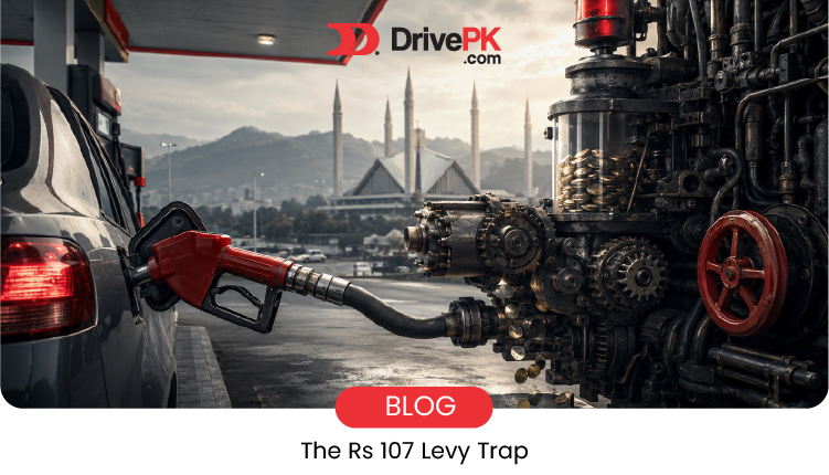 The Rs 107 Levy Trap: How Pakistan's Petrol Pump Became the World's Stealthiest Auto Tax Machine