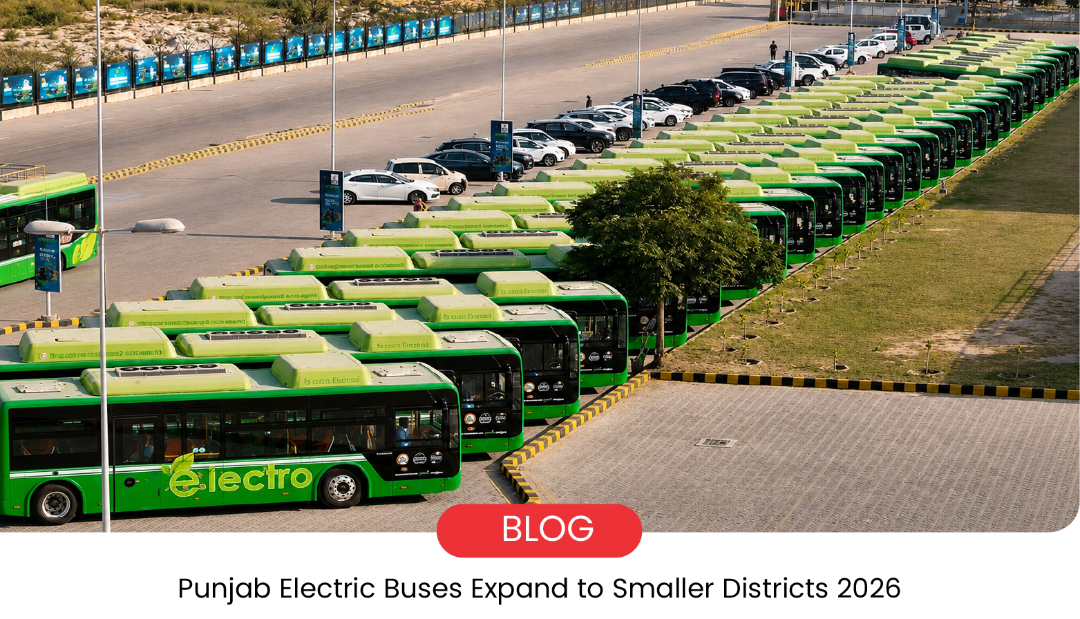 Punjab Electric Buses Expand to Smaller Districts 2026