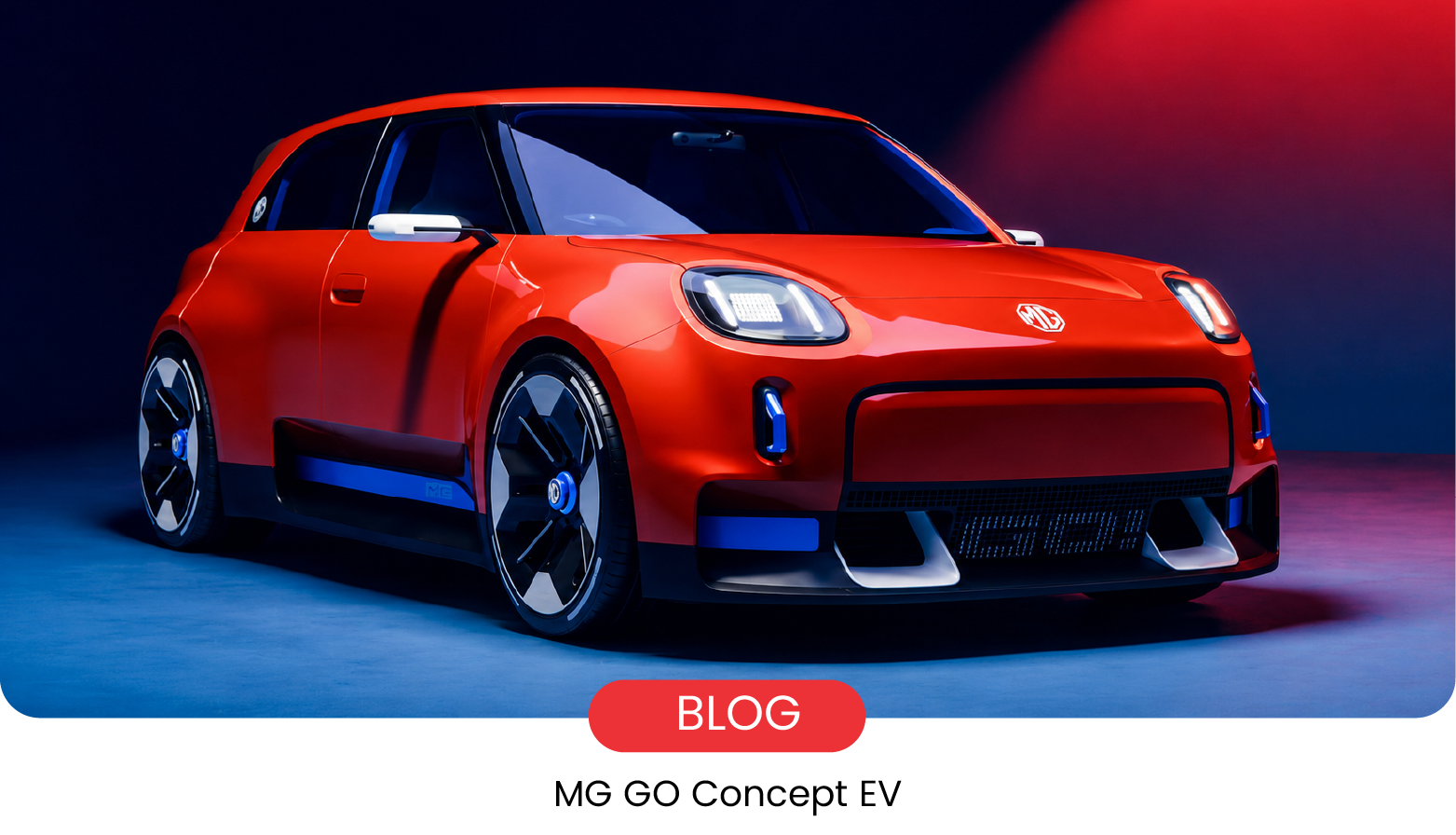 MG GO! Concept: Retro Style Meets Electric Future in 2027 Hatchback