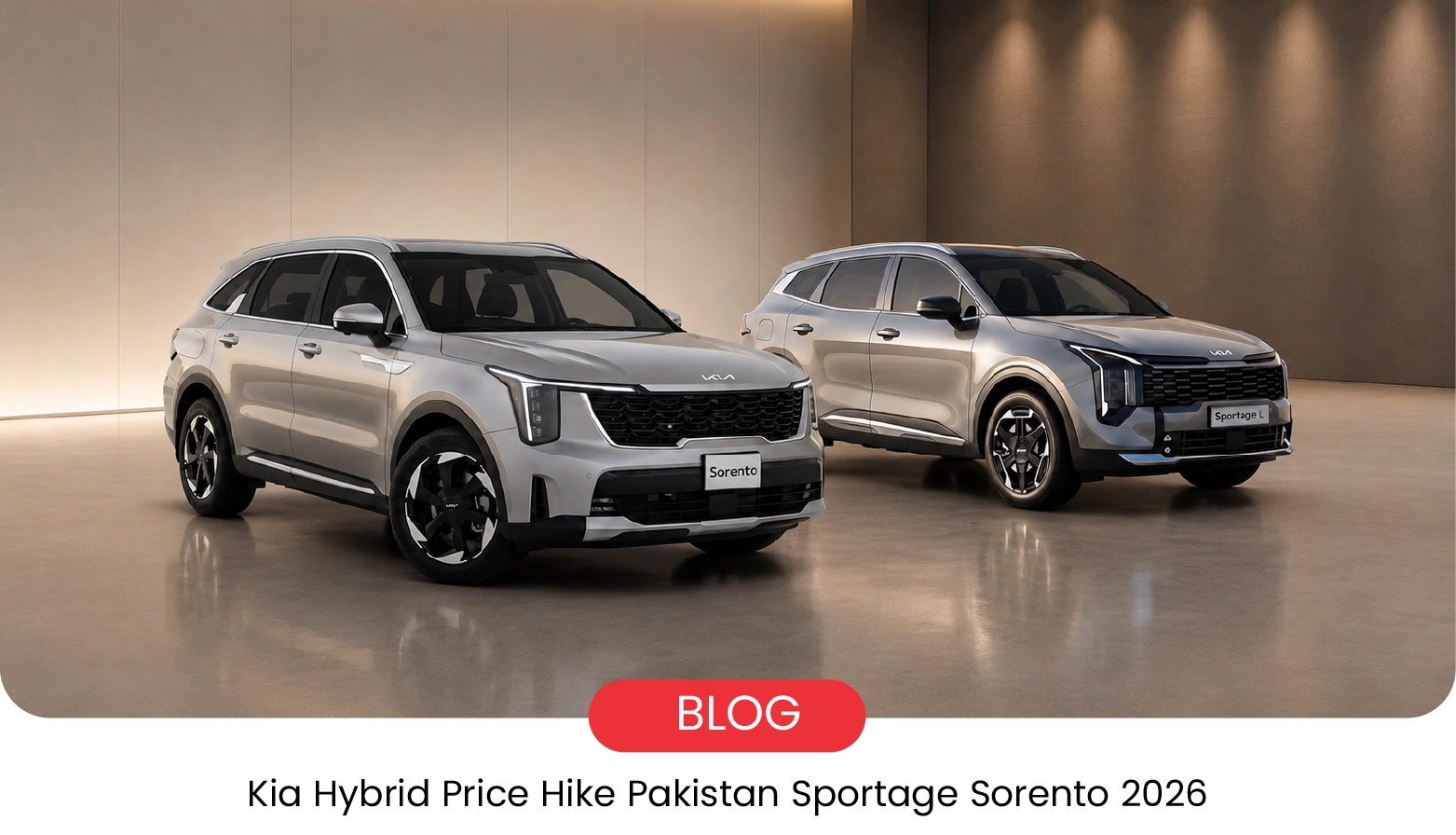 Kia Hybrid Price Hike Pakistan Sportage Sorento 2026