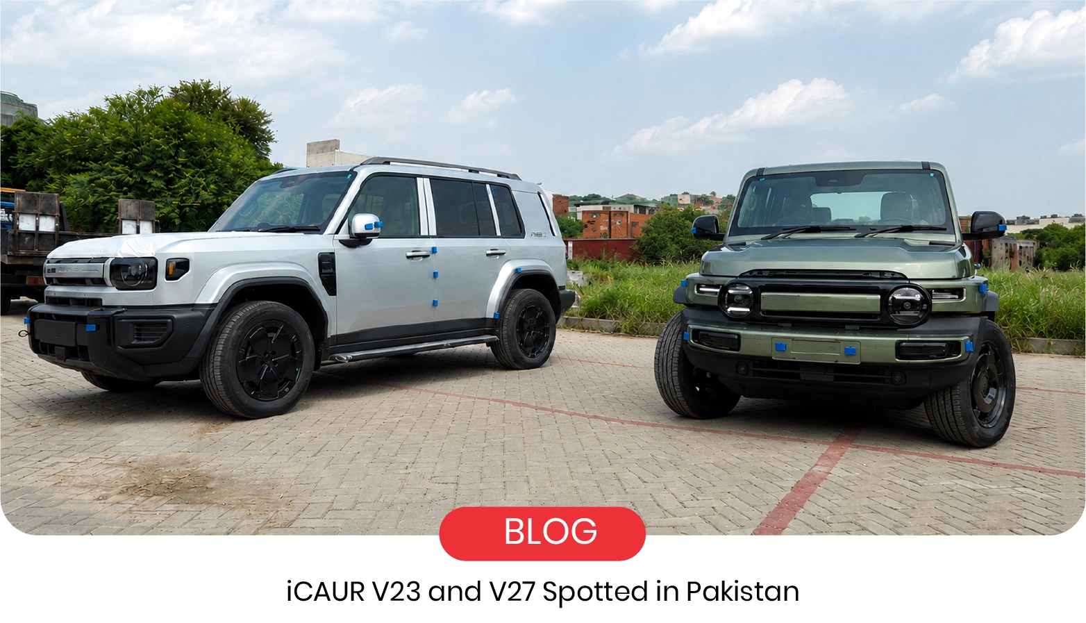 iCAUR V23 and V27 Arrive Quietly in Pakistan