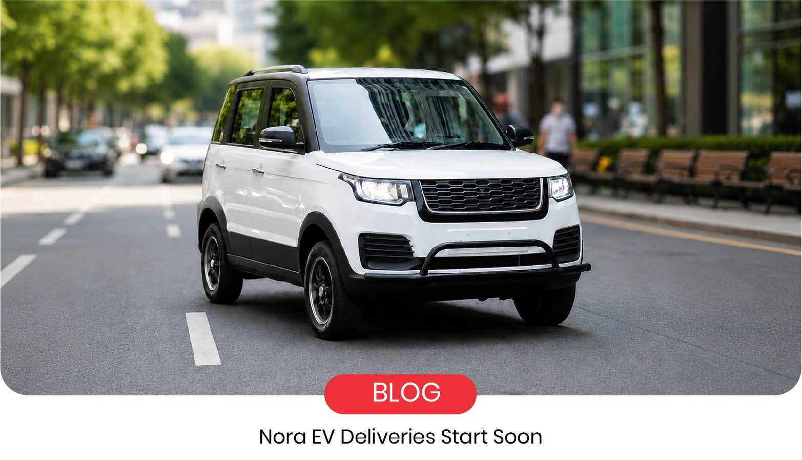 Nora EV Deliveries Start Soon in Pakistan Karachi