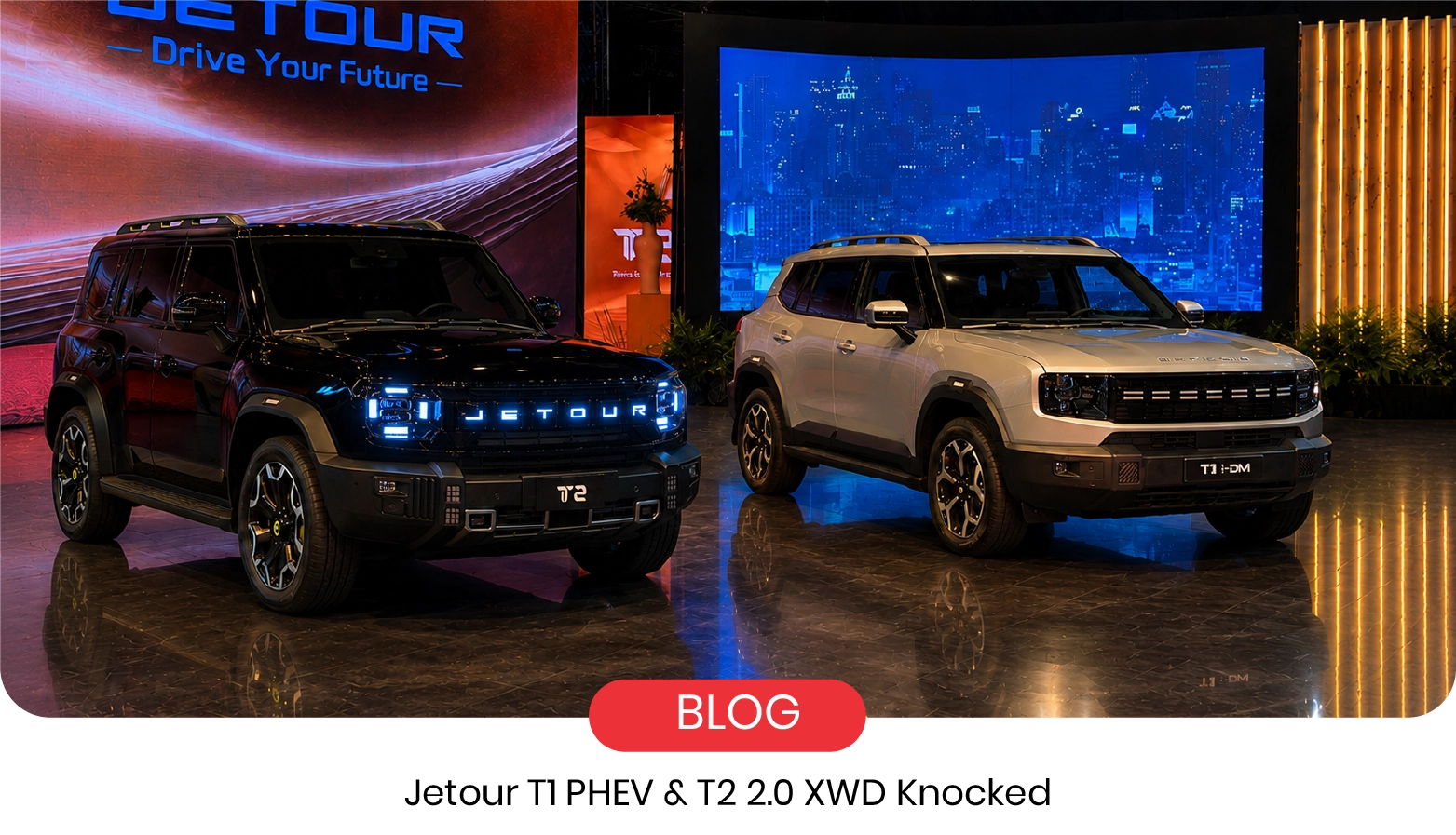 Jetour T1 PHEV & T2 2.0 XWD Launch Pakistan