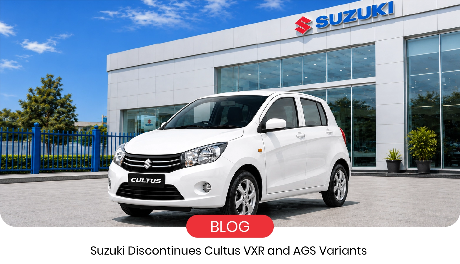 Pak Suzuki Ends Bookings for Two Cultus Variants