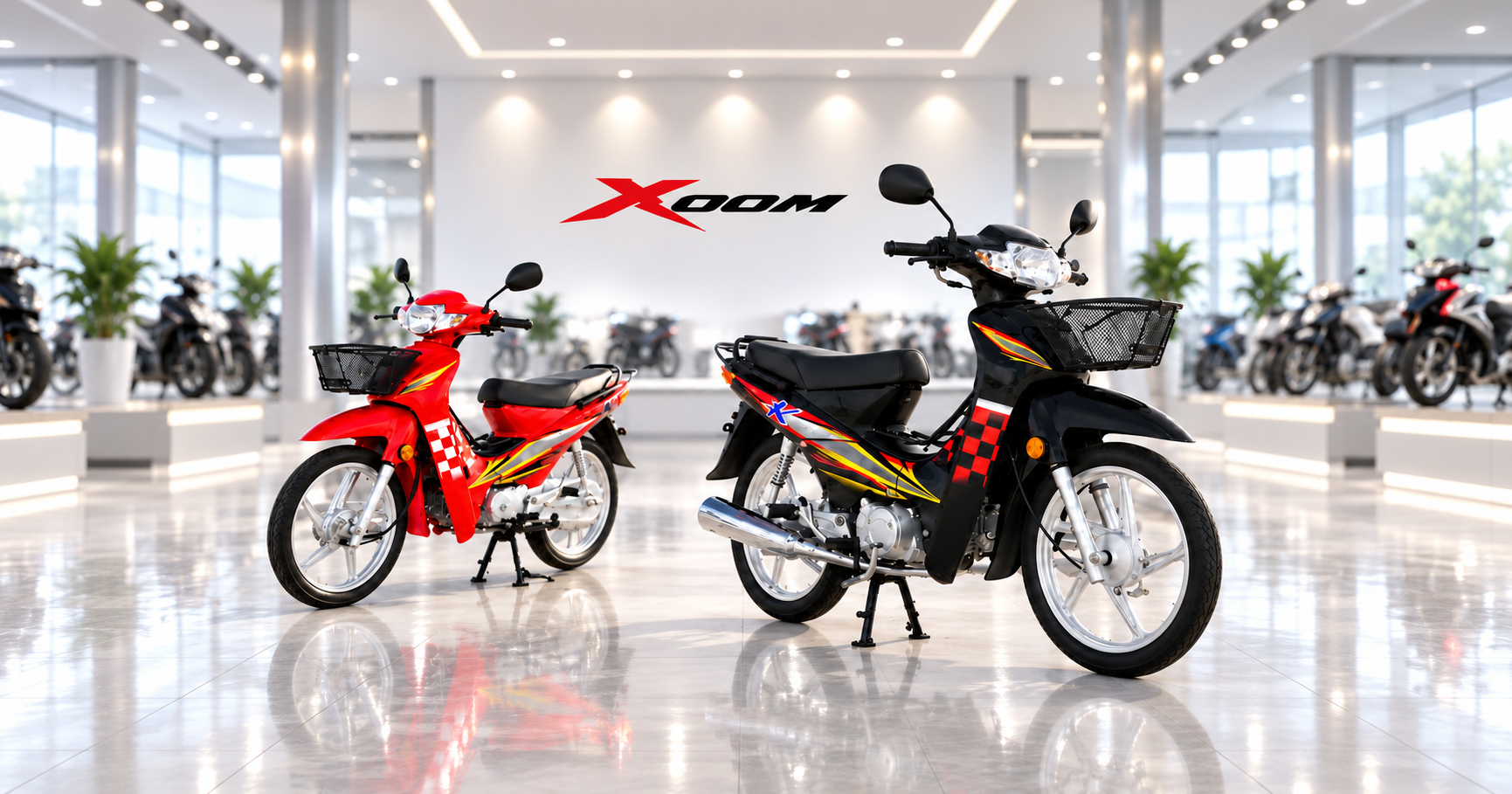 Royal Power launches XOOM 70cc clutchless motorcycle
