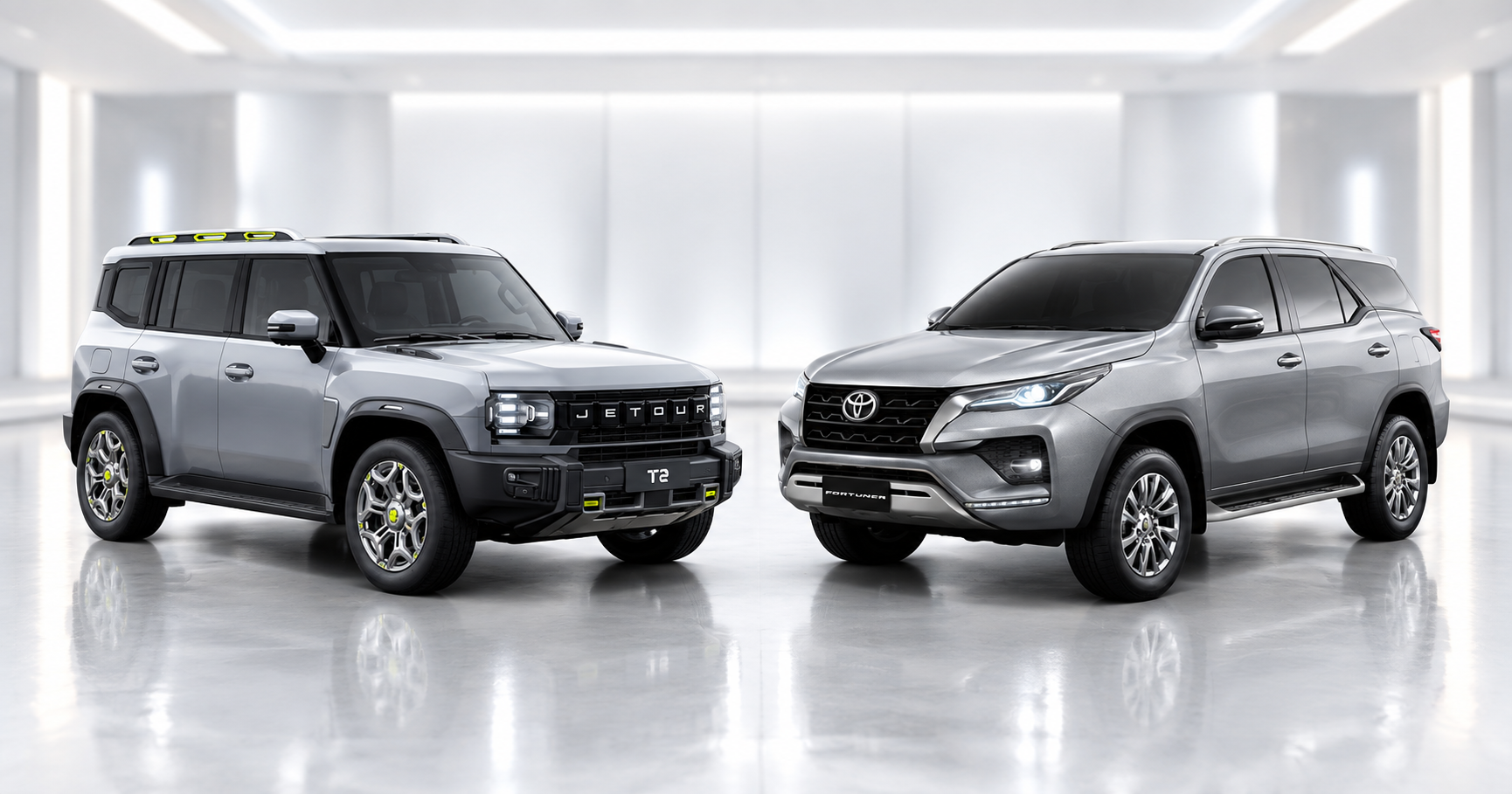 Toyota Fortuner V vs Jetour T2 2.0 XWD: Which SUV Deserves Rs14 Million?