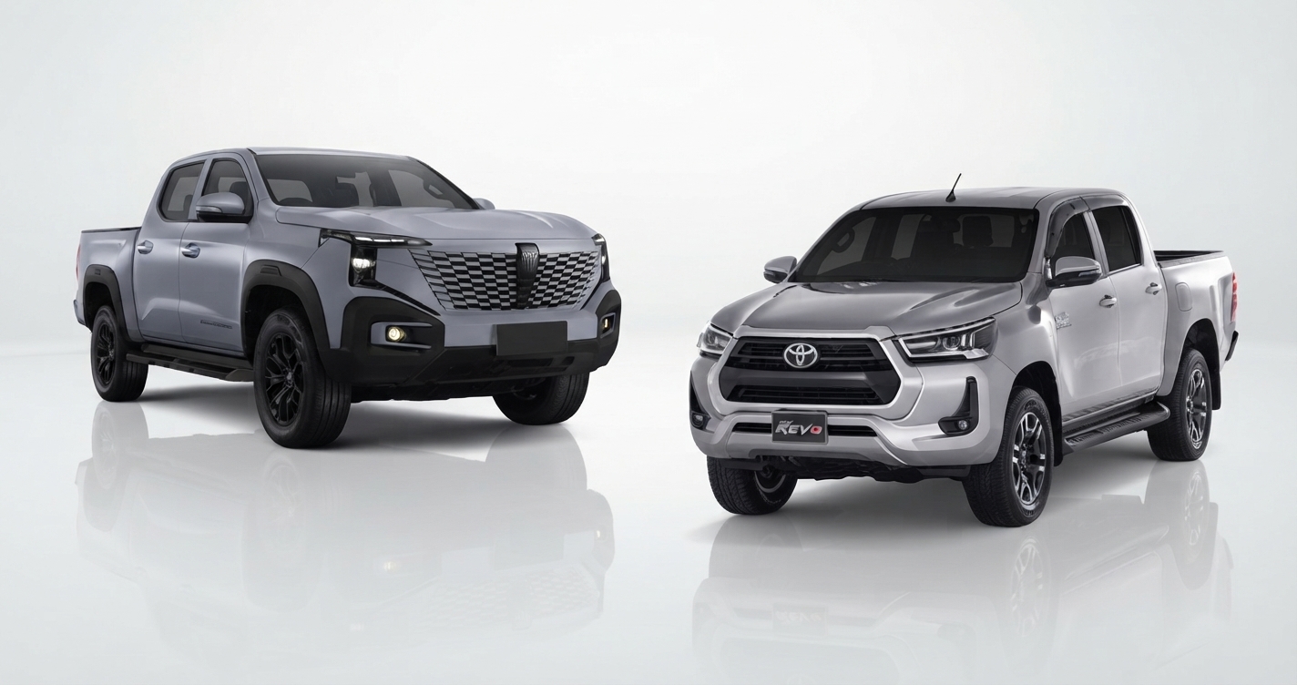 Changan Nevo Hunter vs Toyota Revo V: Mind blowing Comparison