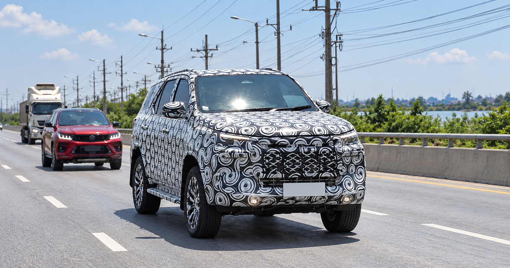 Toyota Next-Gen Fortuner Spy Shots Thailand