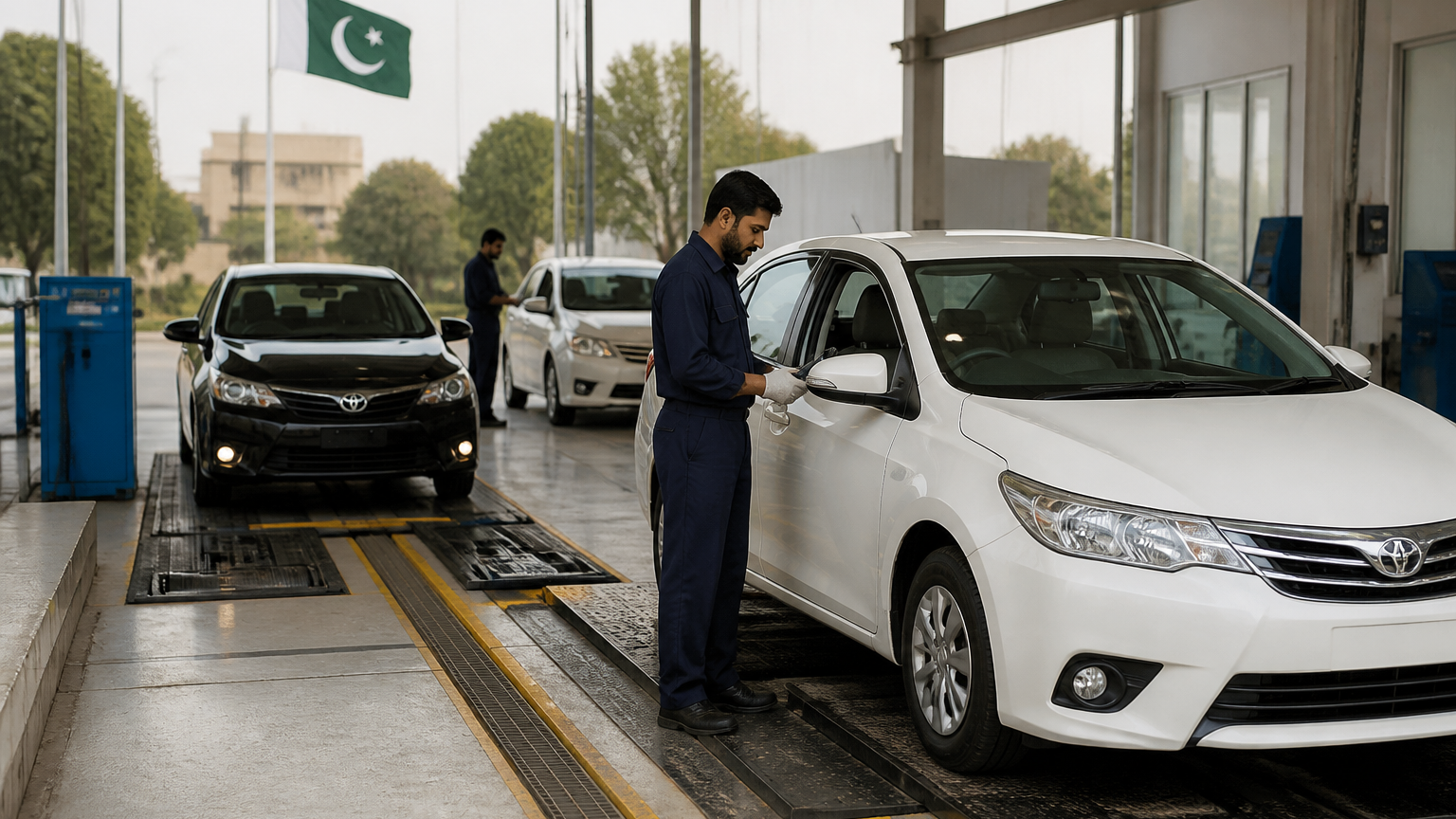 پاکستان میں گاڑیوں کی جانچ کے ادارے کے قیام کا منصوبہ