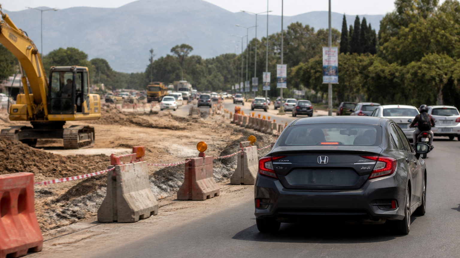 Islamabad Kashmir Chowk Underpass Work Starts Sept 27