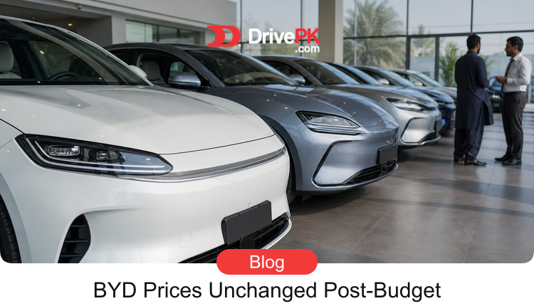 BYD Car Prices After Budget 2026-27 in Pakistan