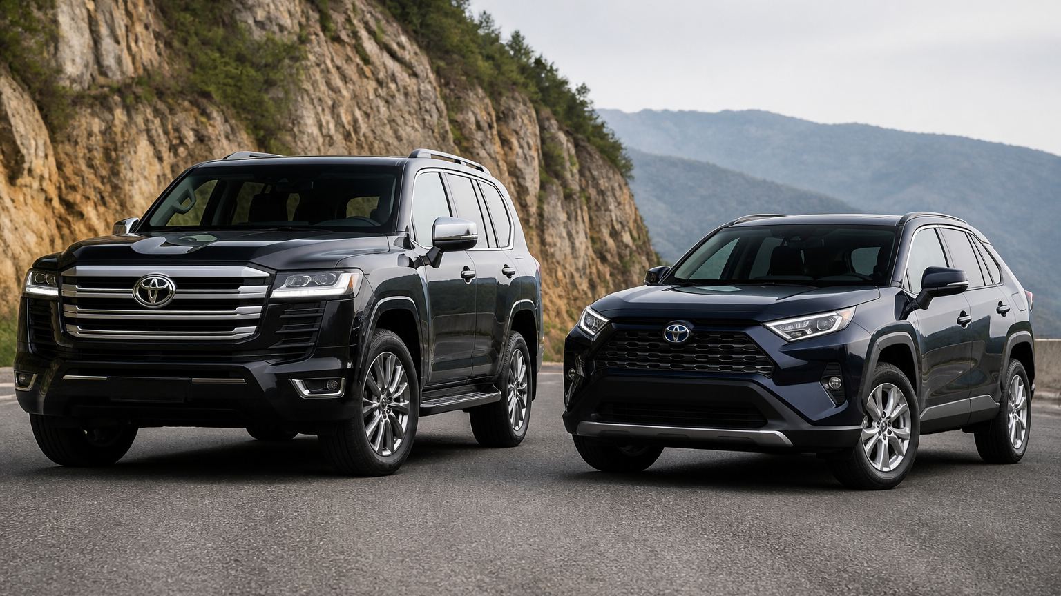 Land Cruiser VXR vs RAV4 Hybrid: Pakistan 2025