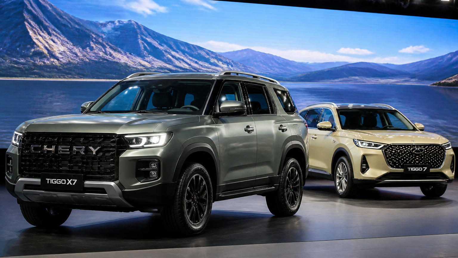 Chery Tiggo X7 اور نیا Tiggo 7 متعارف