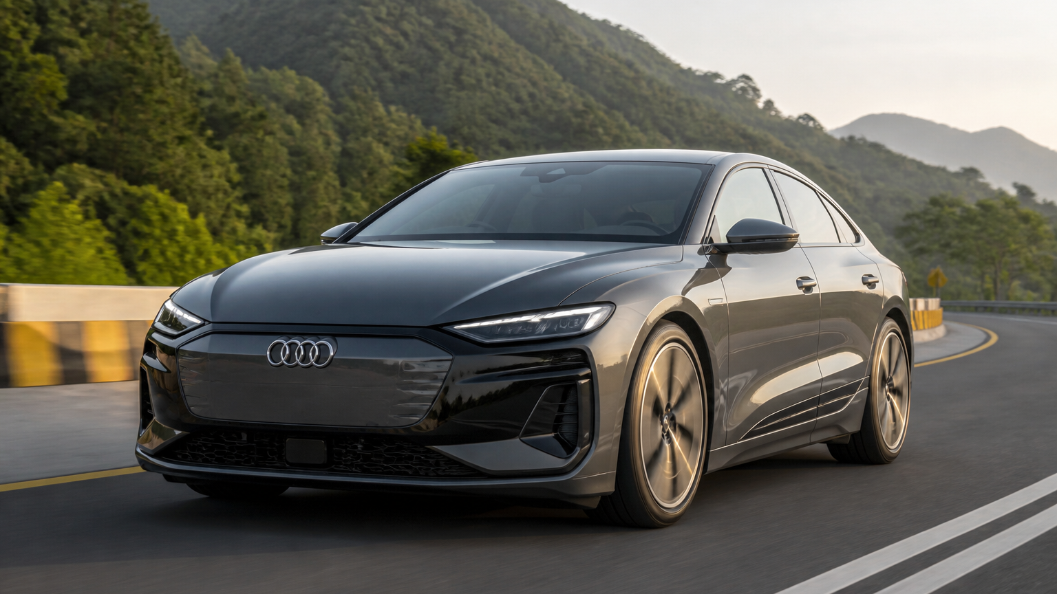 Audi A6 e-tron Covers 1,338 km on One Charge