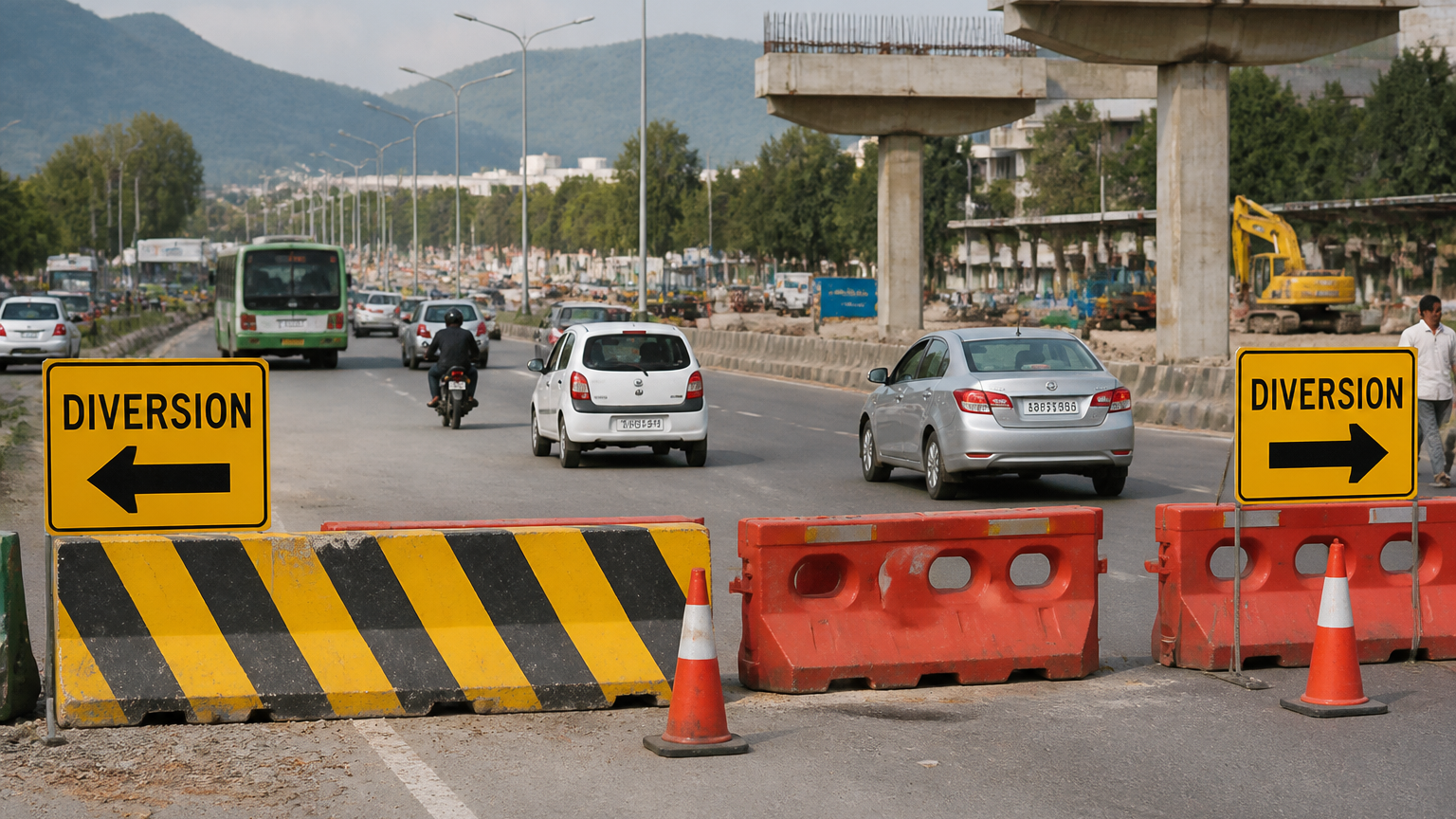 کشمیر چوک اسلام آباد بند: متبادل راستے