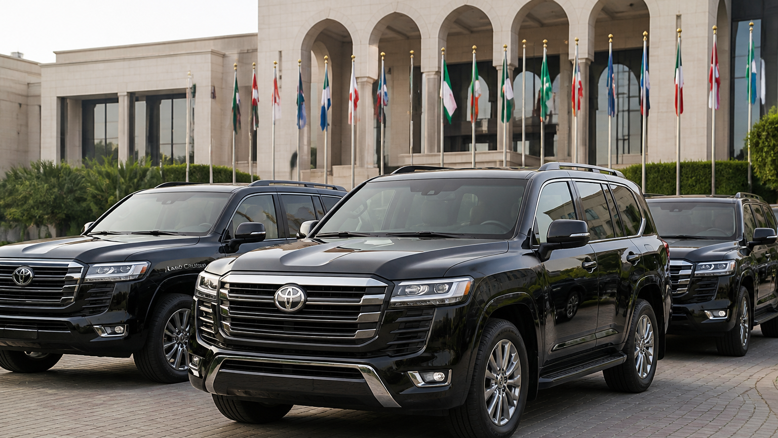 45 Bulletproof Vehicles Approved for 2027 SCO Summit