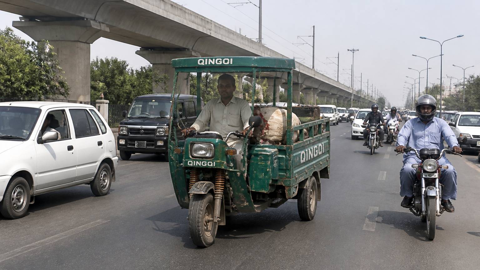Lahore Canal Road Qingqi Rickshaw Ban Explained