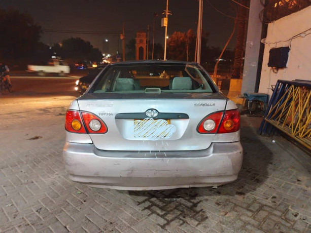 Corolla 2.0D saloon converted