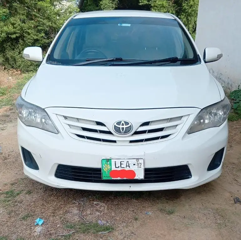 Toyota Corolla XLI 2012