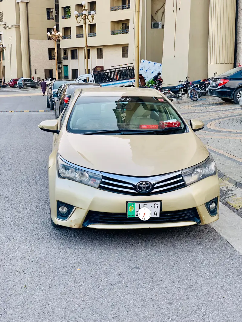 Toyota Corolla GLI 2015