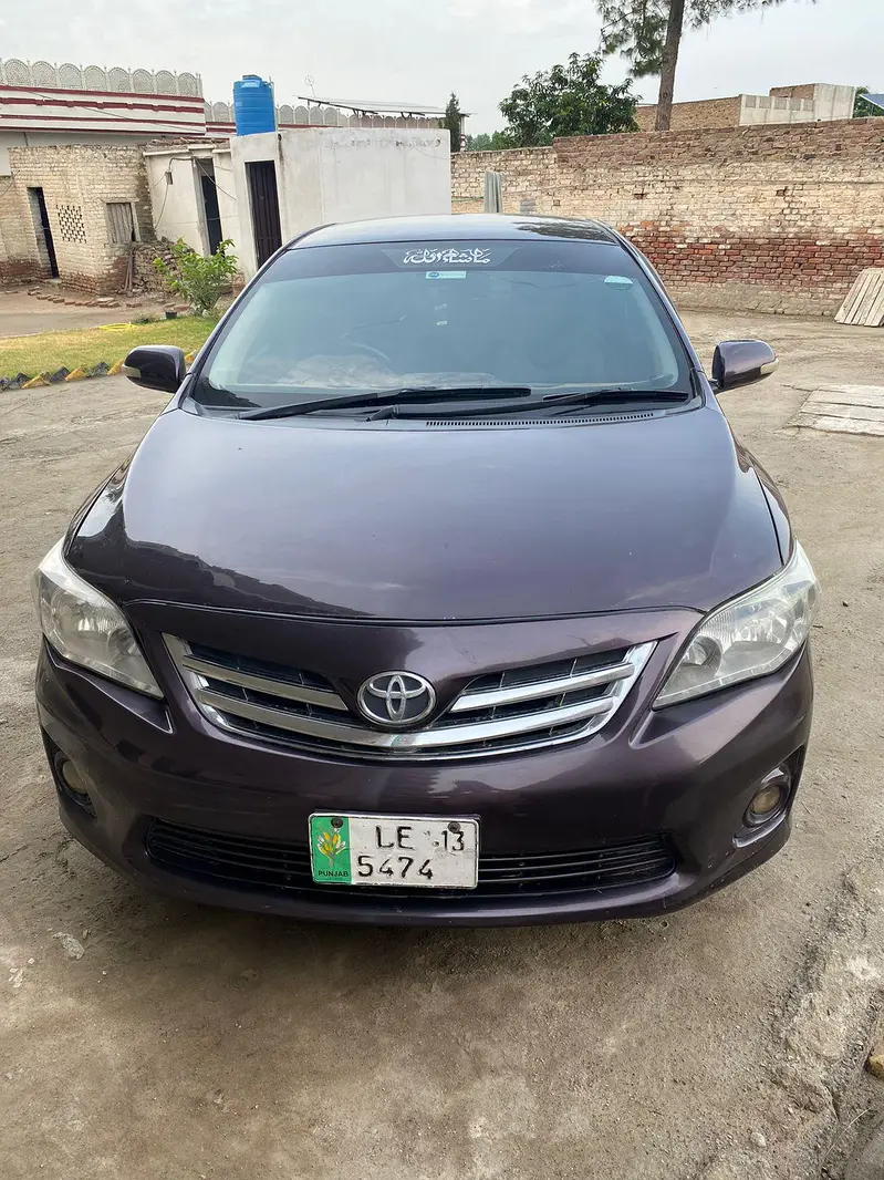 Toyota Corolla GLI 2013