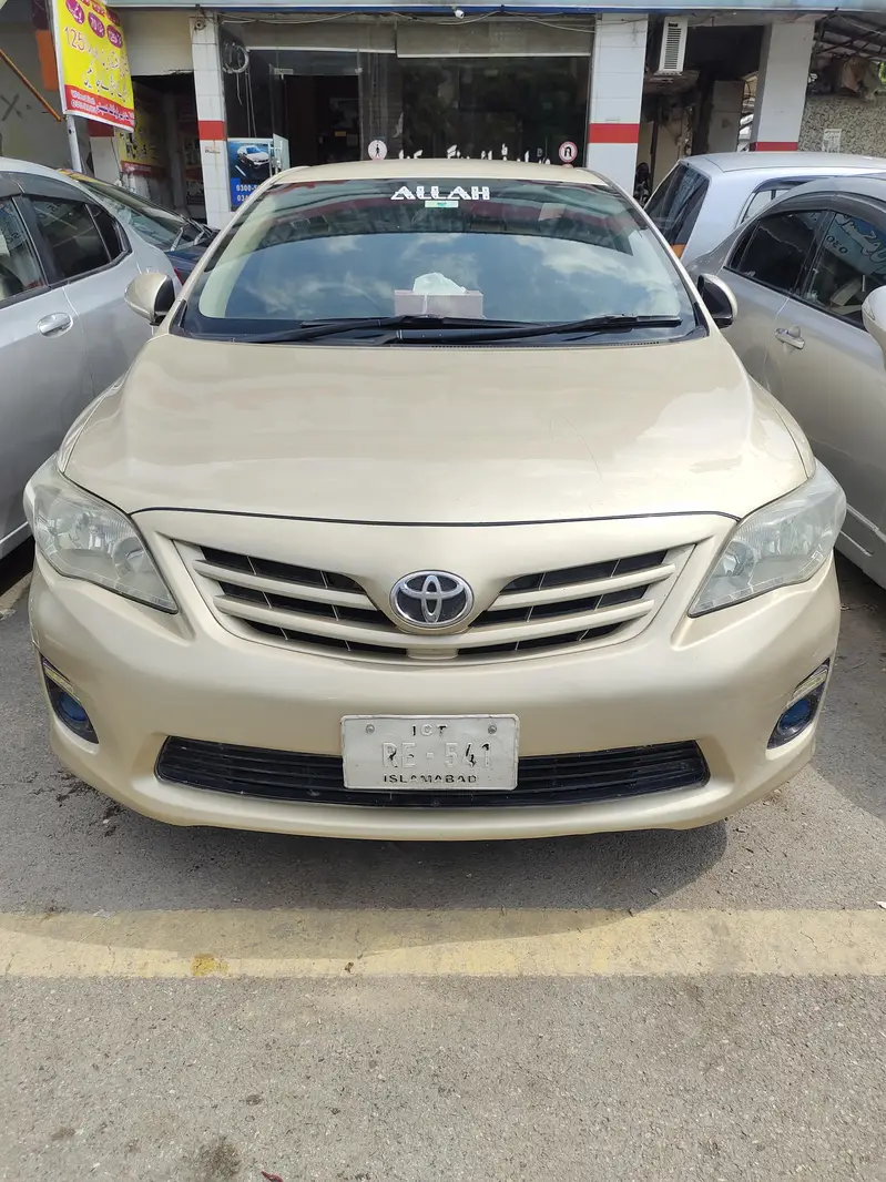 Toyota Corolla GLI 2011