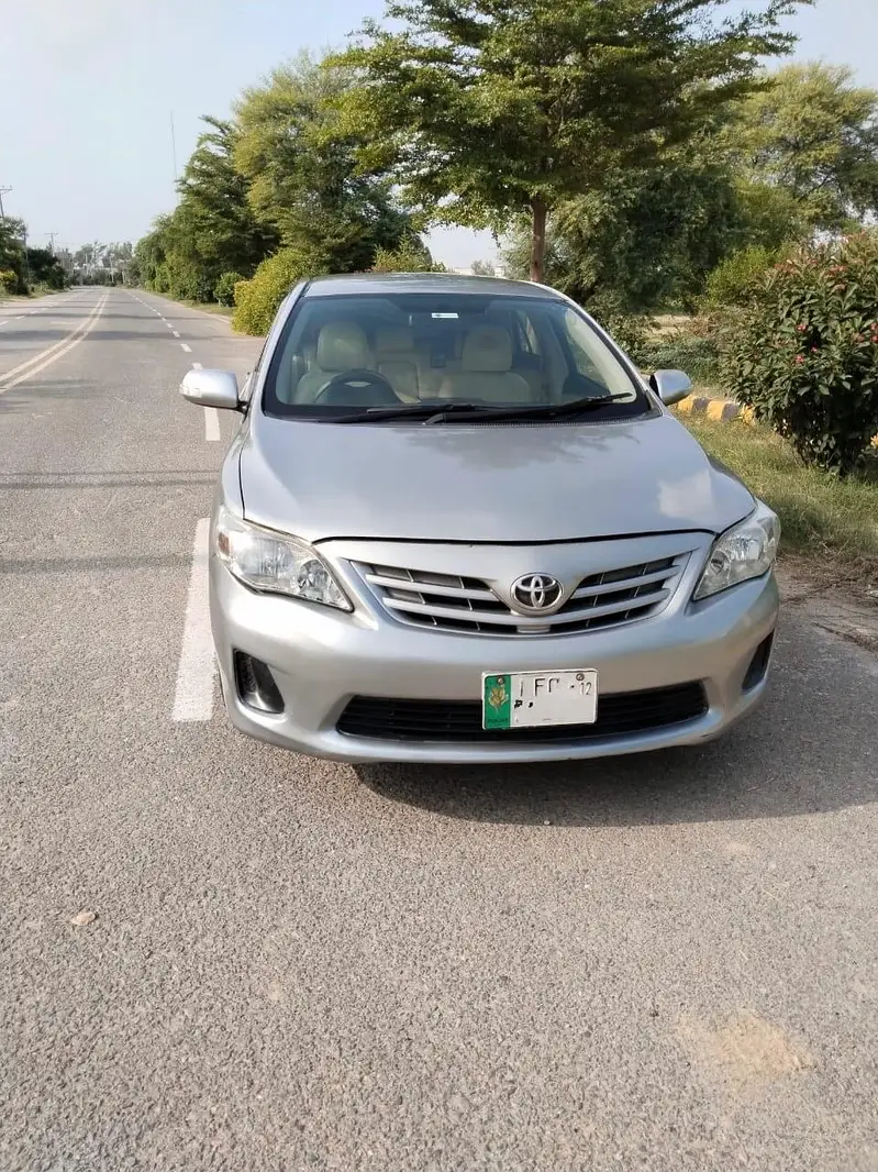 Toyota Corolla GLI 2012