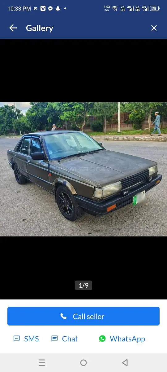 Nissan Sunny 1986