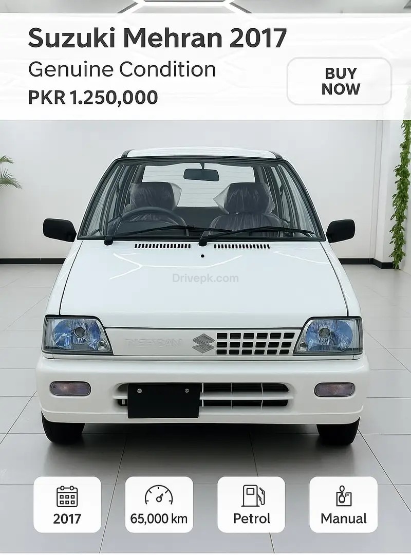 Suzuki Mehran VXR 2017