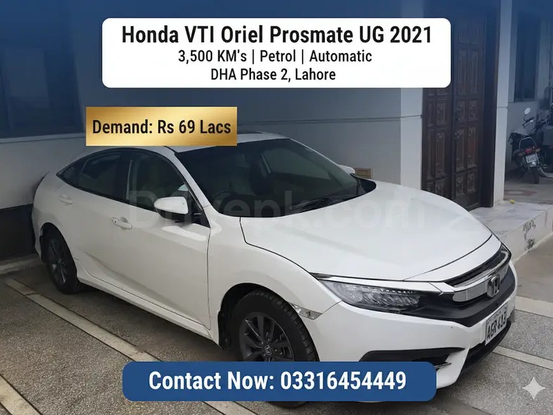 Honda Civic VTi Oriel Prosmatec 2021