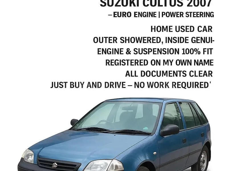 Suzuki Cultus VXR 2007