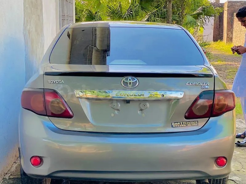 Toyota Corolla GLI 2009
