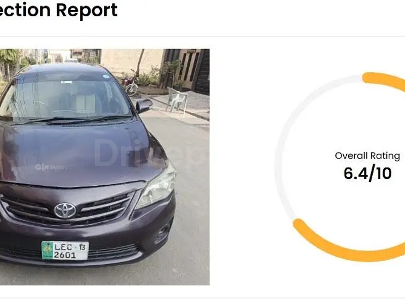 Toyota Corolla GLI 2013