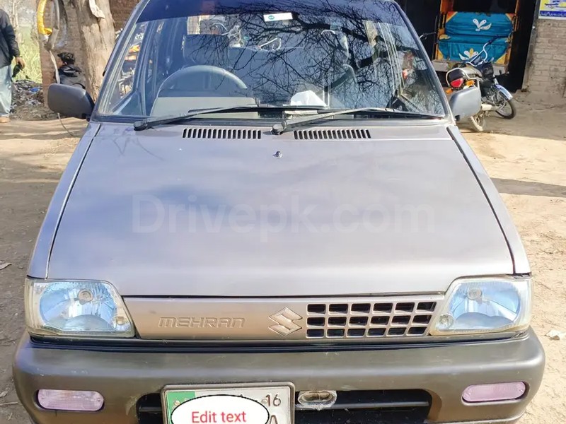 Suzuki Mehran VXR 2016