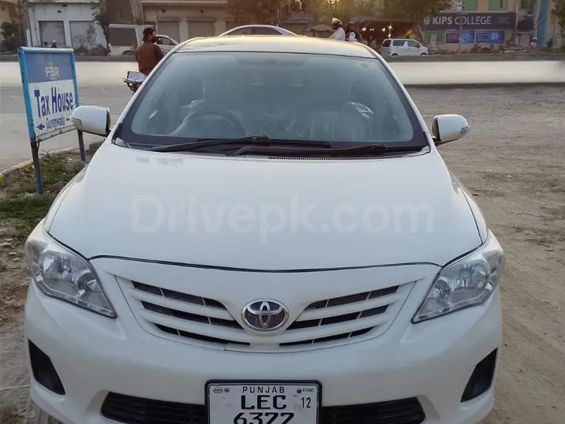 Toyota Corolla XLI 2012