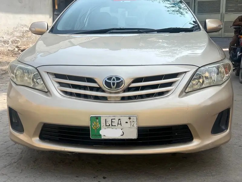 Toyota Corolla GLI 2012