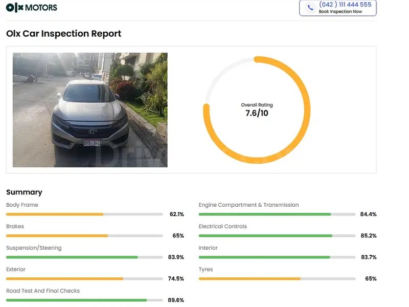 Honda Civic VTi Oriel 2018