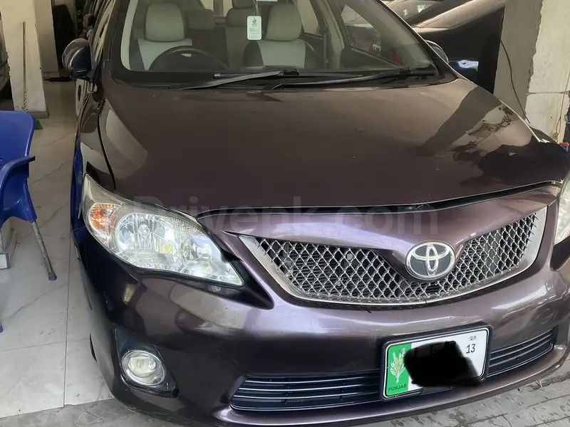 Toyota Corolla XLI 2013