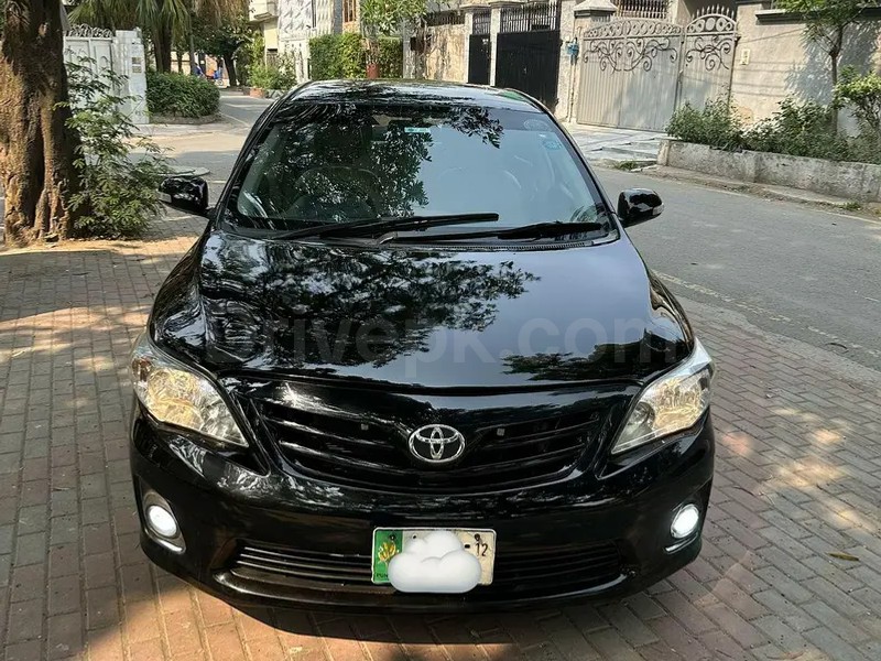 Toyota Corolla GLI 2012