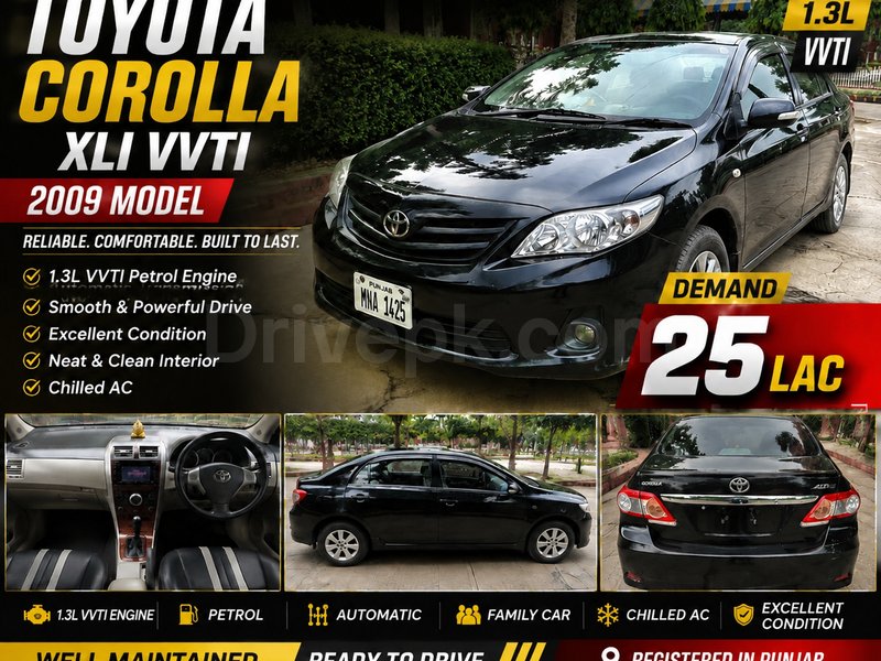 Toyota 2009 Toyota Corolla XLi 2009 for sale
